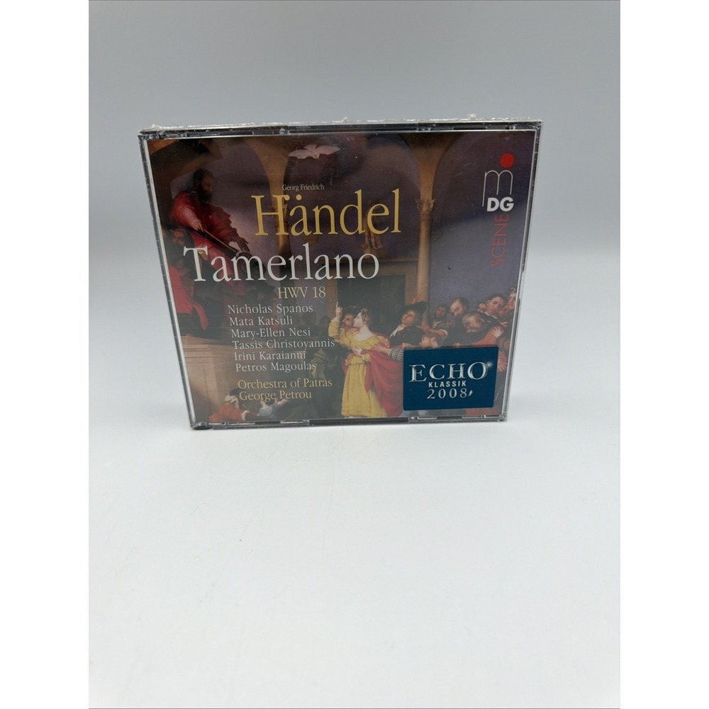 G.F.‎ Handel: Tamerlano - George Petrou 3 CD Set 2007 MDG Scene  NEW